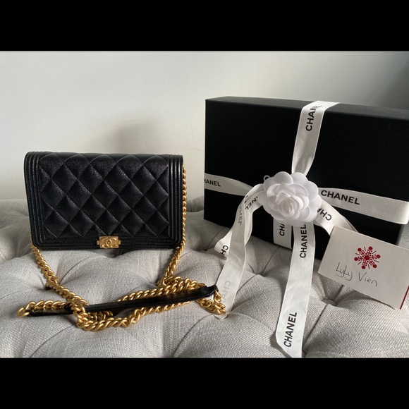 CHANEL Handbags - ❌SOLD❌Authentic boy woc caviar